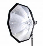 Easy Schnellspann Octagon Softbox fr Studioblitze, Durchmesser 90cm, moderntex / Aurora / Bowens / walimex VC