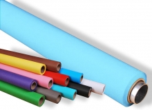 Hintergrundkarton hellblau 5m lang x 1,36m breit, Papierhintergrund